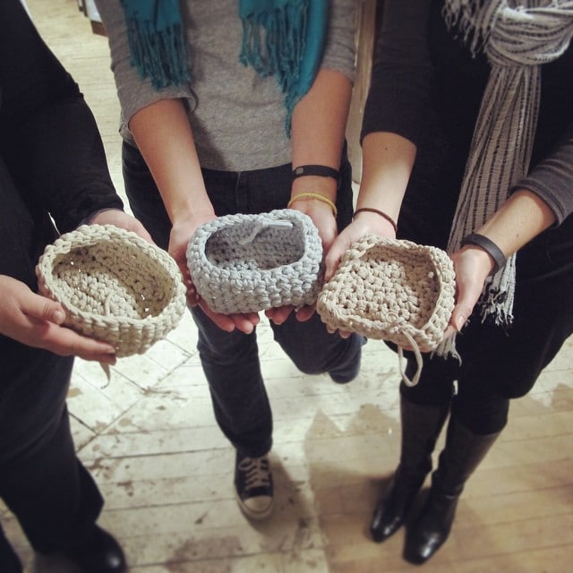 Crochet Baskets - Jan. 7, non-member