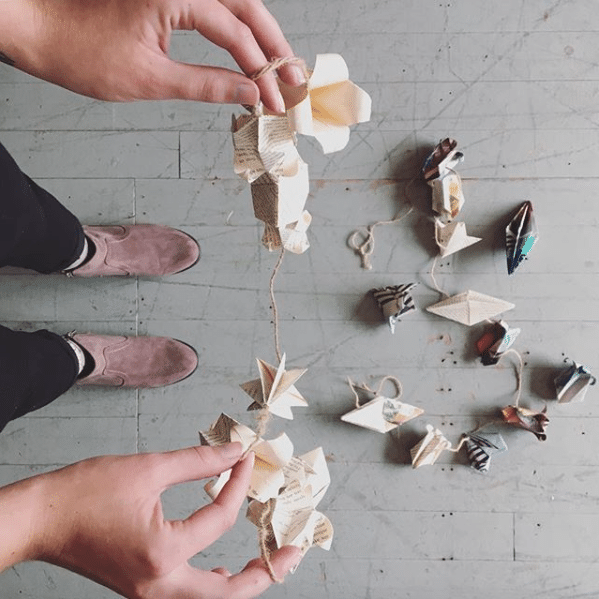 Origami Flower Garland - Member